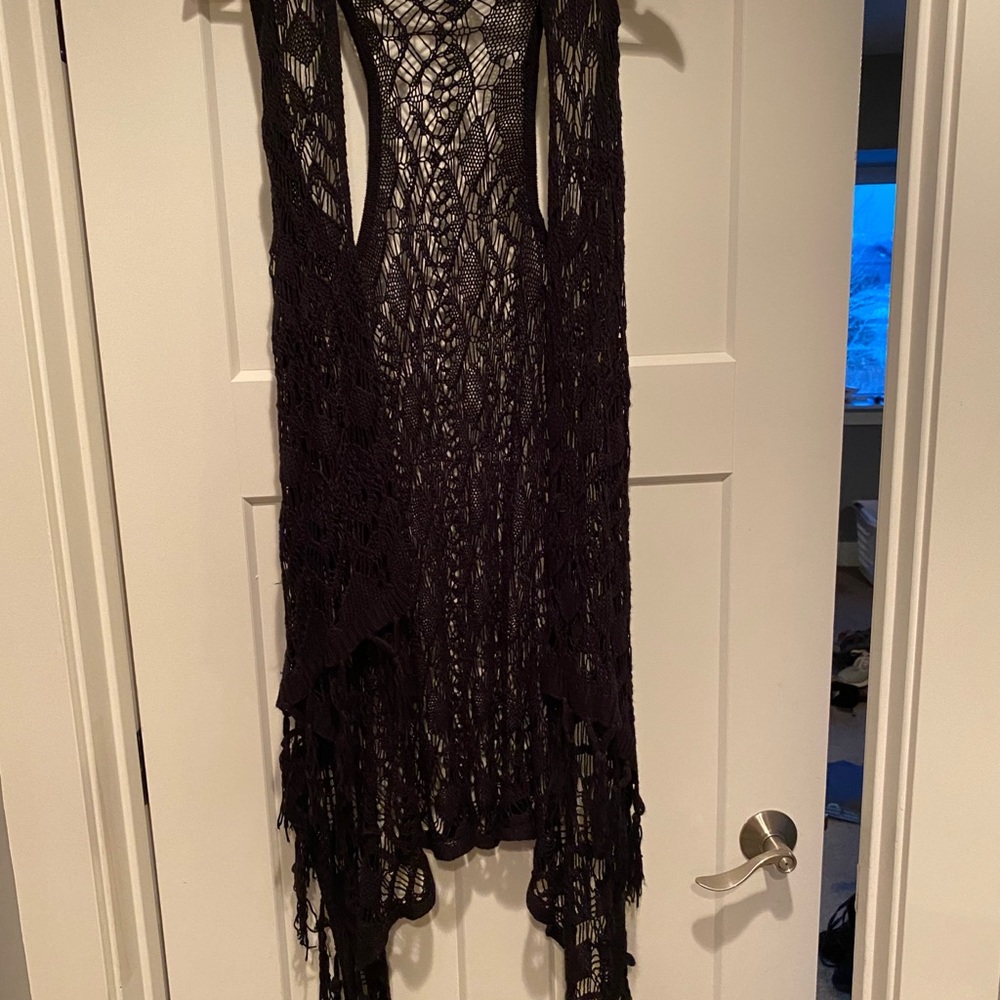 Crocheted vest